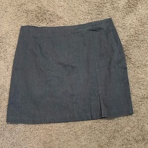 Vintage 90’s Stressed Out Gray Skirt 18